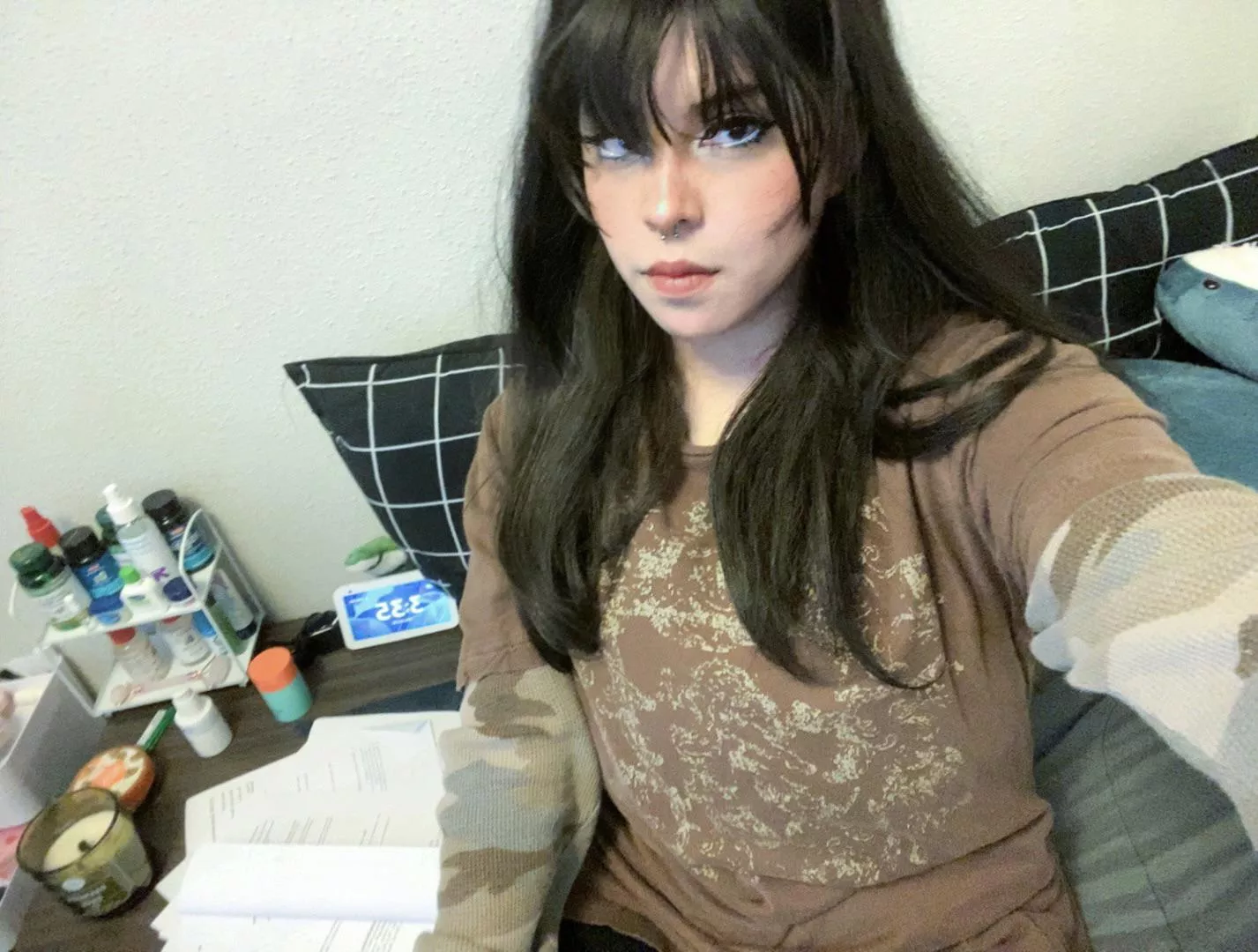 I wonder if my dormmates would recognize me in my own clothing. posted by Subject_Channel_1306