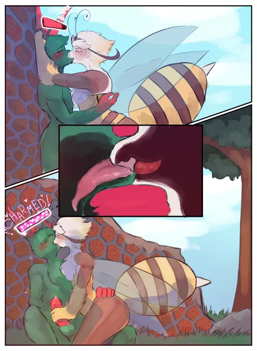 [MM] A wild bee attack (art by me) by sonofan_oficial