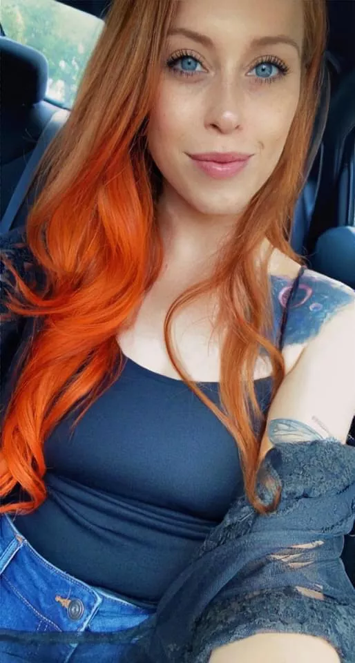 orange hair don’t care posted by istayyawayyyX