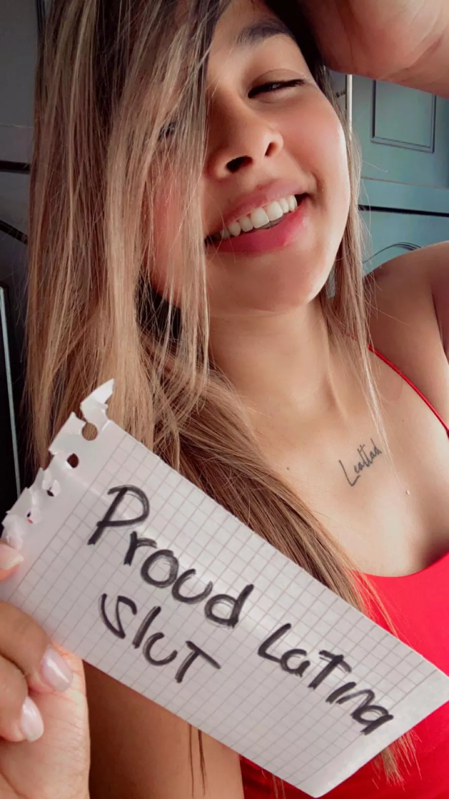 PROUD latina SLUT! (Me) I enjoy reading nasty comments! posted by lexynat