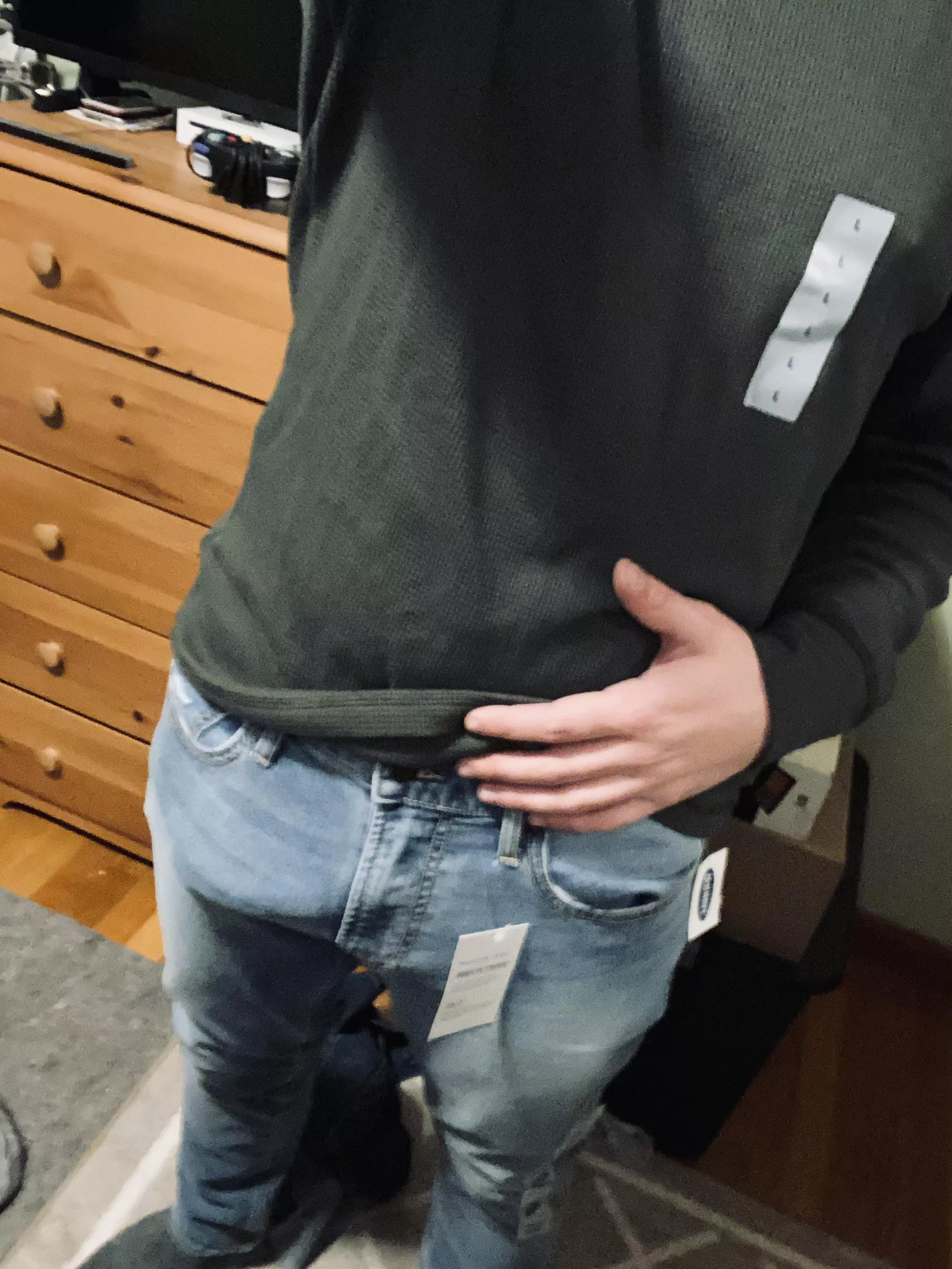 Trying on some new clothes posted by Mr-Bighead