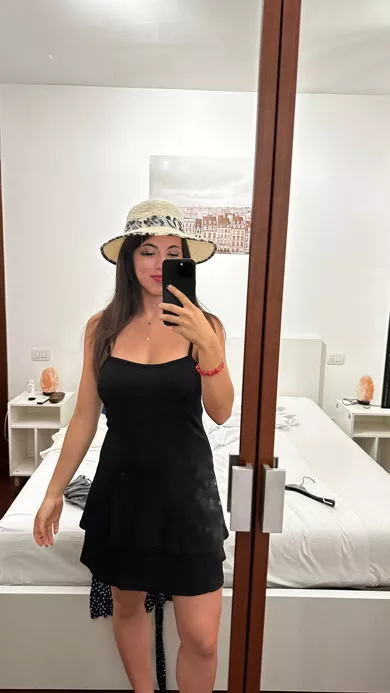 Black short dresses make me feel kinda sexy F19 posted by little__devill