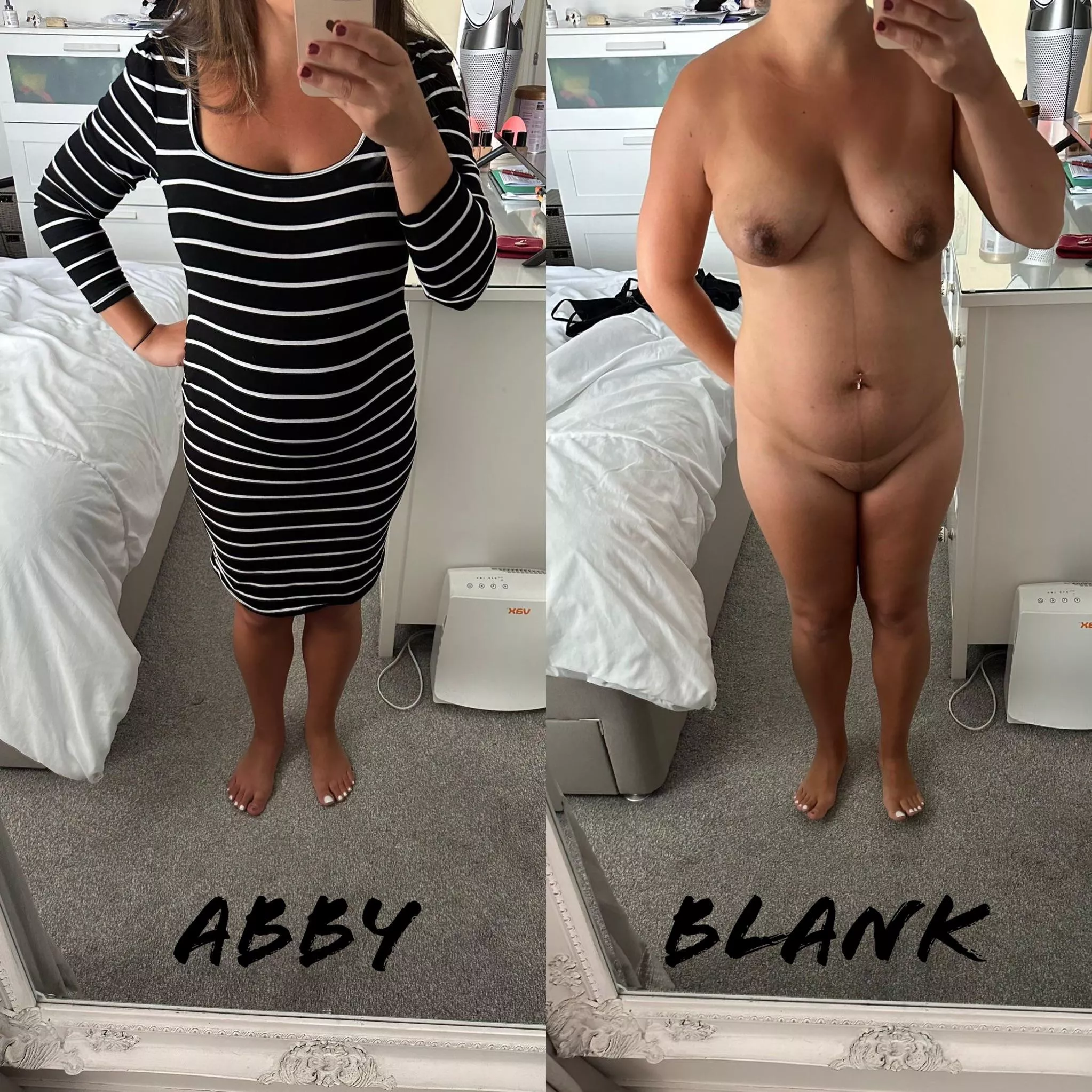 Brand new MILF on vs off 😈 posted by AbbyBlank