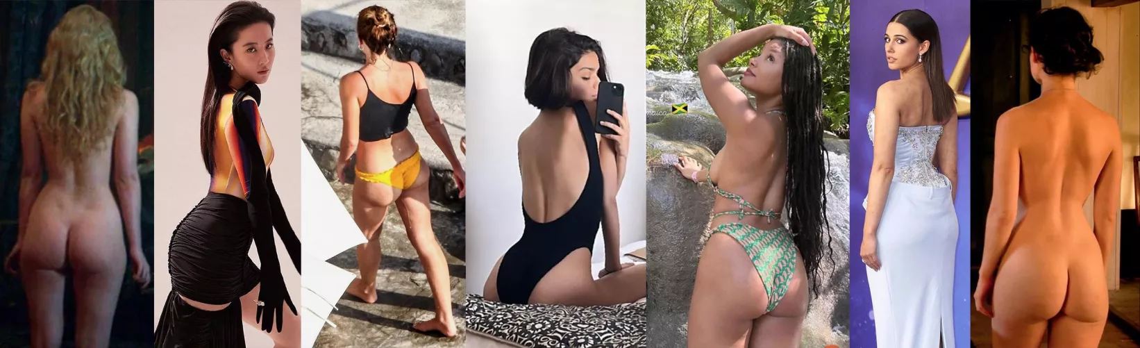 Disney Princesses all got good cake. (Elle Fanning, Crystal Liu, Emma Watson, Rachel Zeglar, Halle Bailey, Naomi Scott, Lily James) by Comics_Code