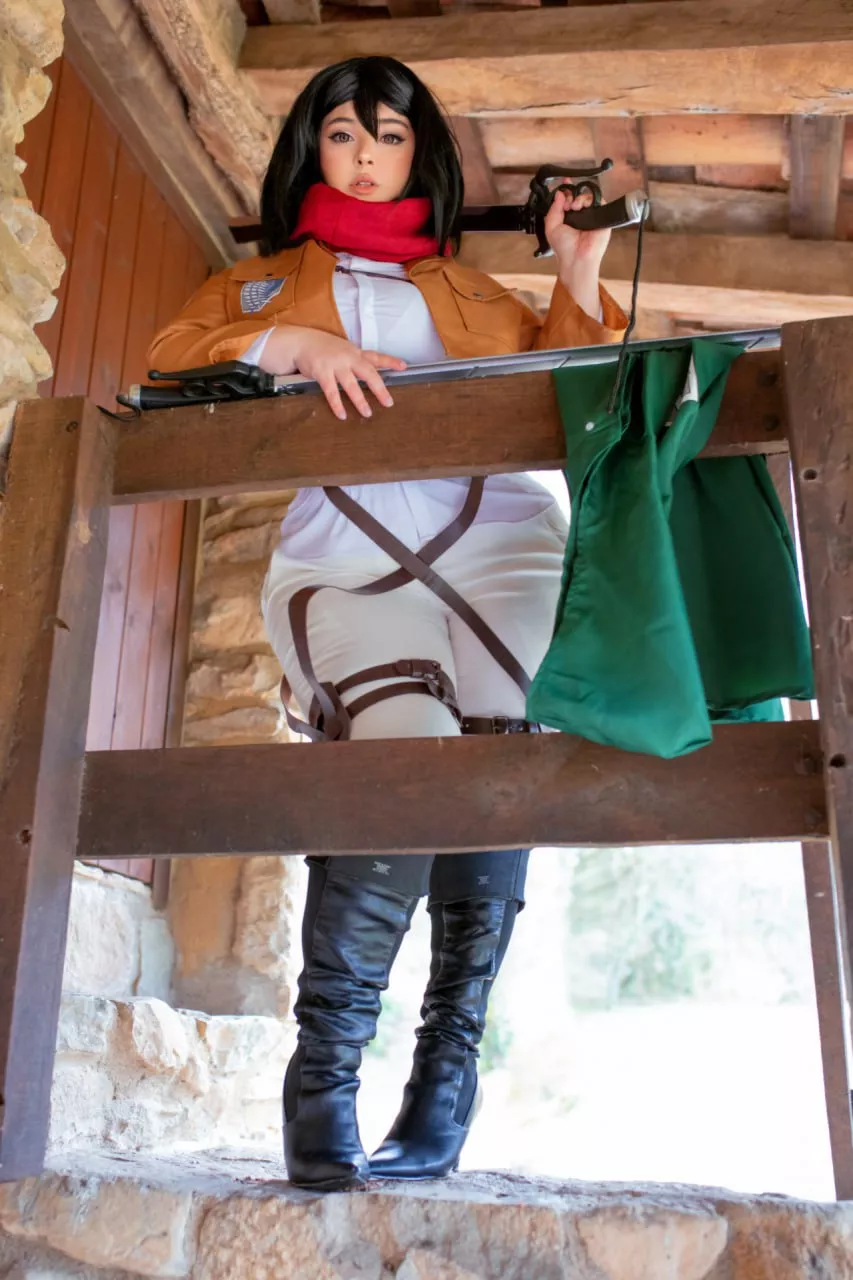 Mikasa Ackerman (Attack on Titan) by Bunnie_wifey posted by Bunnie_wifey