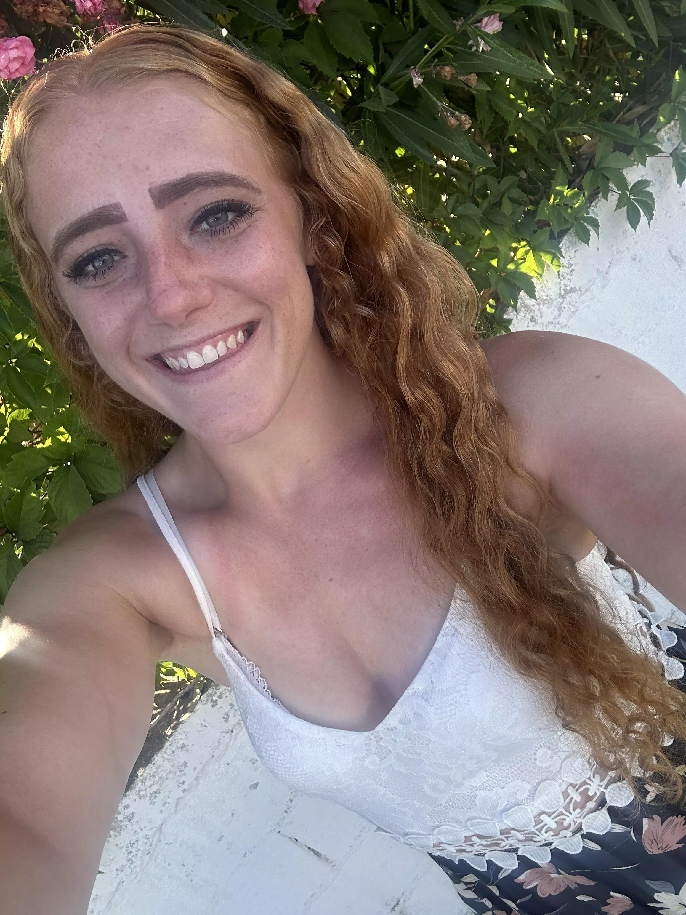 my mood depends on how my curl looks, that's why I'm always smiling 🥰 posted by Kris_Daley