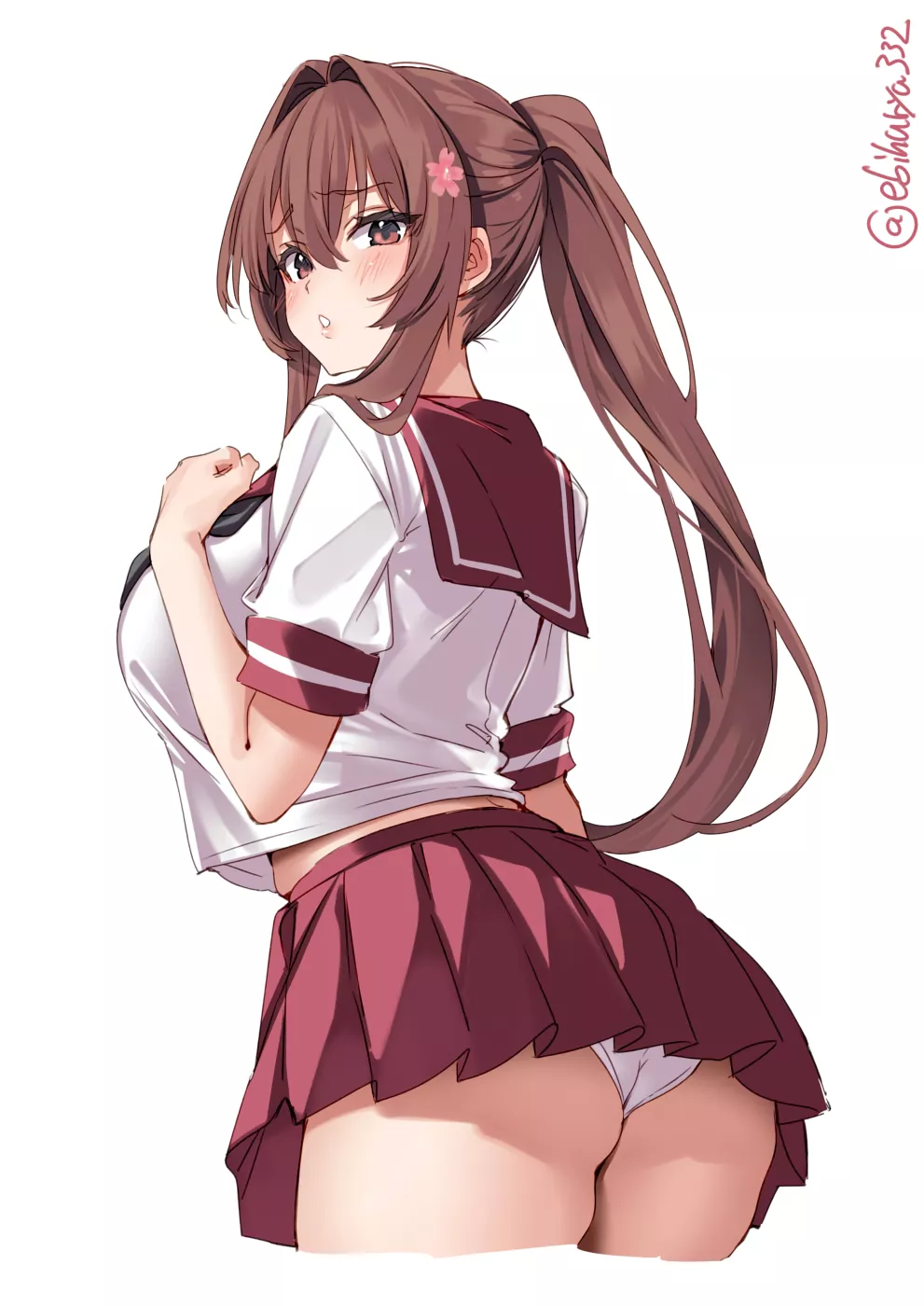 School uniform Yamato [Kantai Collection] posted by x54dc5zx8