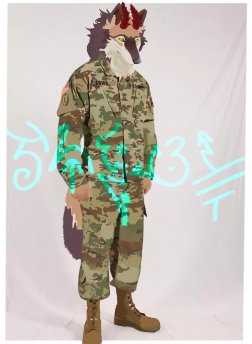 The soldier by ElectricalRub1861