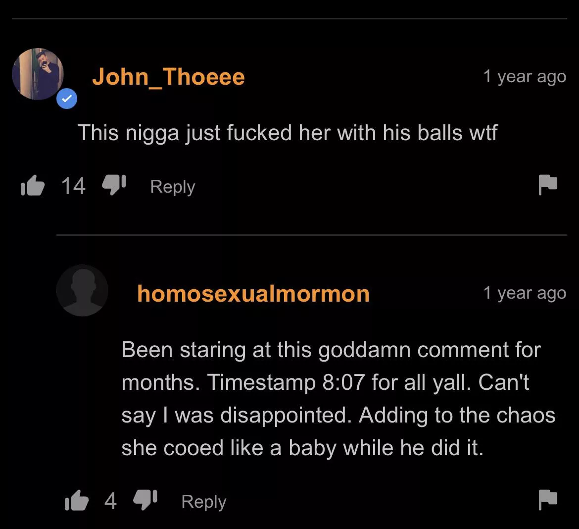 These comments always seem better than the last lol posted by dIgItalSkeleton6