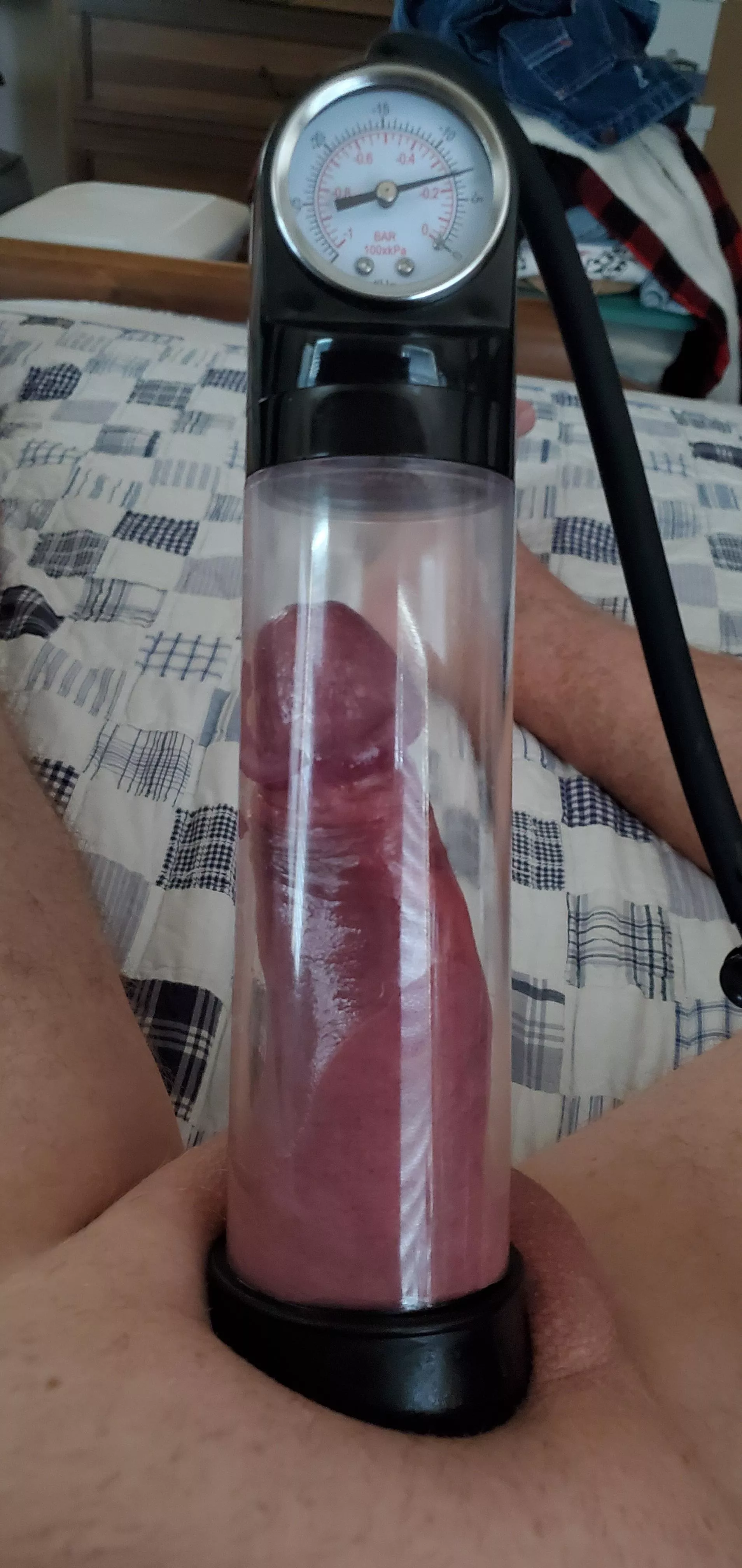 Time for a mid-day pump posted by Bigfootis2real