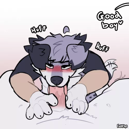 What a good boy! (Fallflys) by Clonzfoever