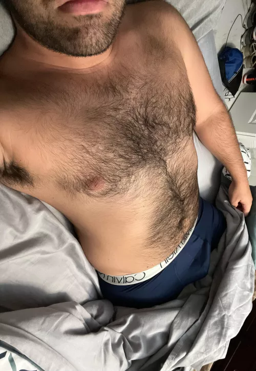 Always felt insecure about my body hair. What do you all think of it? by FlMan9