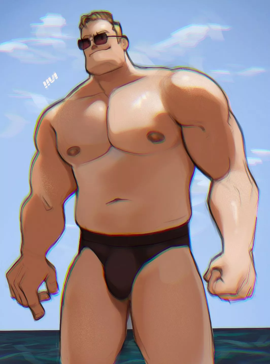 Bob Parr ☀️ (@huihf00) posted by huibara