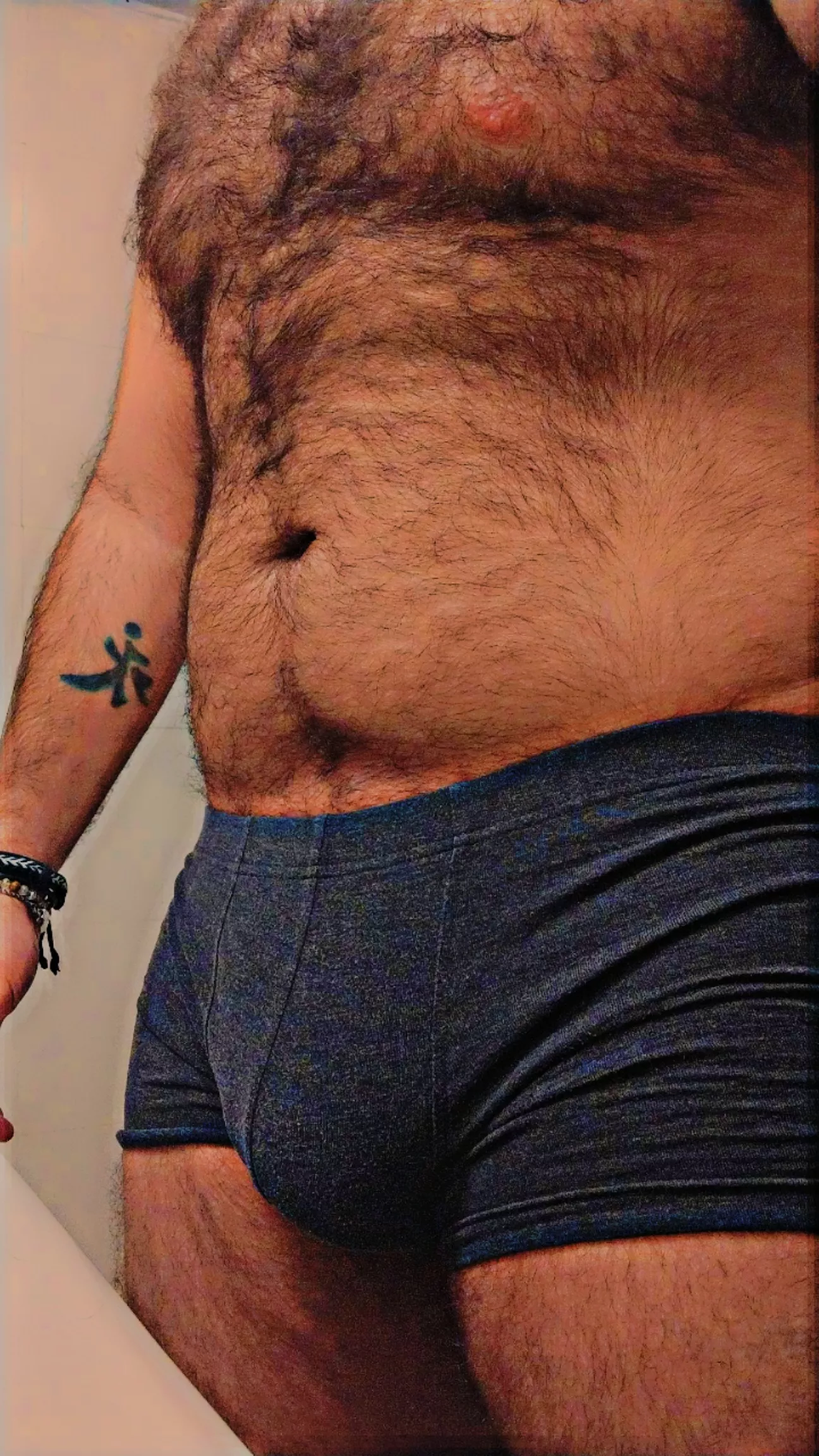 Hairy Bear belly posted by jbird890