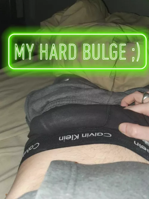 Hard bulge ;) by Chemical-Worker-1224