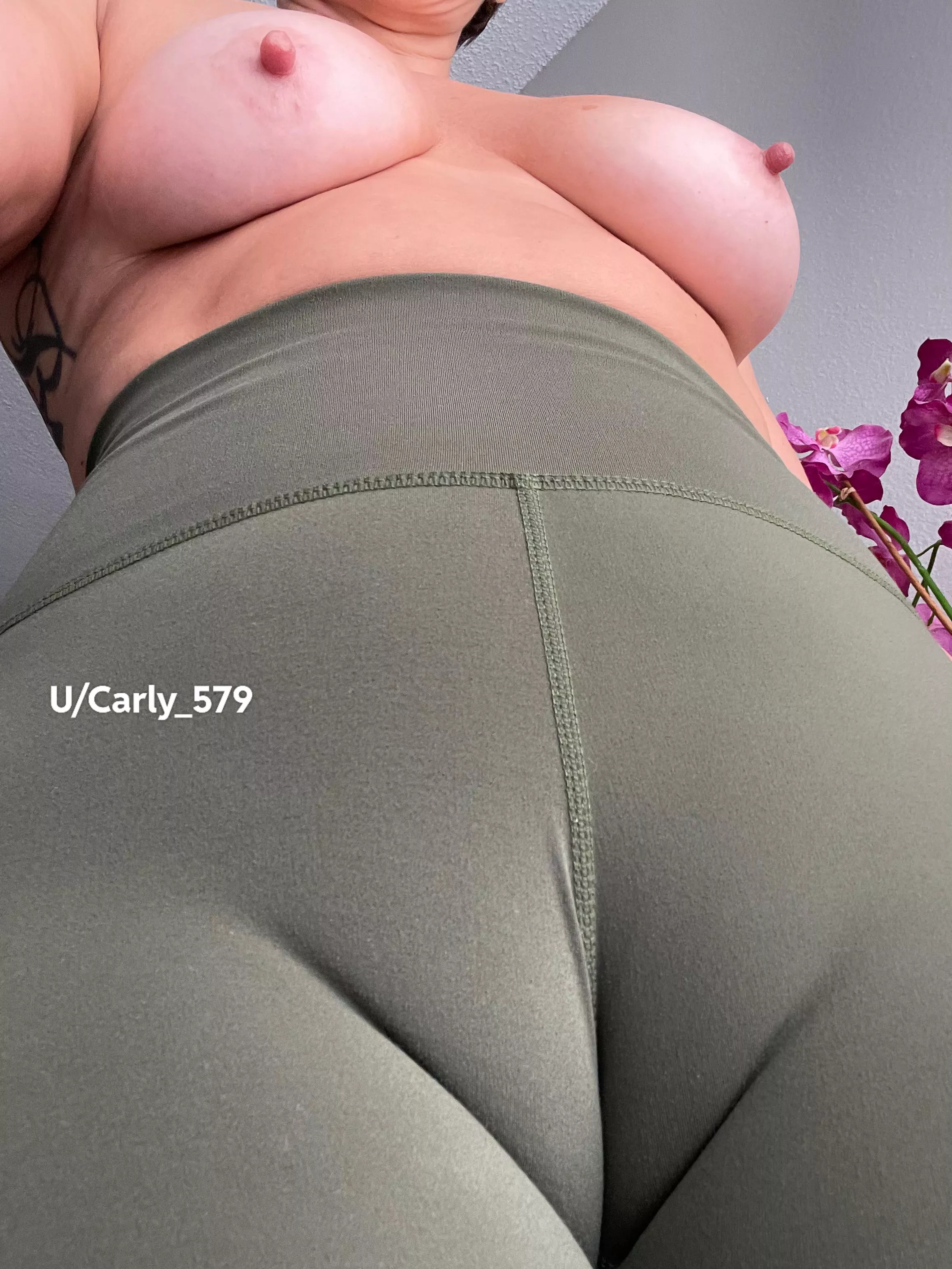 I’d love to feel your hot breath through my yoga pants on my camel toe. posted by Carly_579