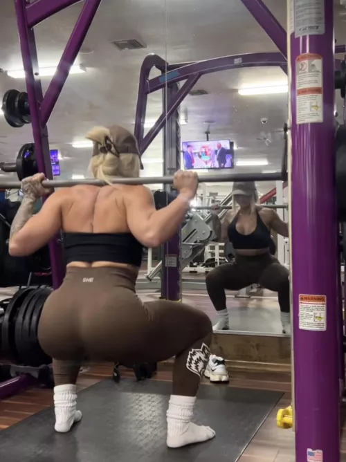 i’ll squat, you count by FitnessBarbiee