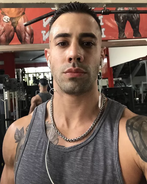 In the gym 🥵 by TattooedMuscled