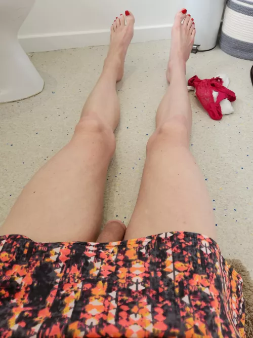 Like my toes in red? ❤️❤️❤️ by amyo22