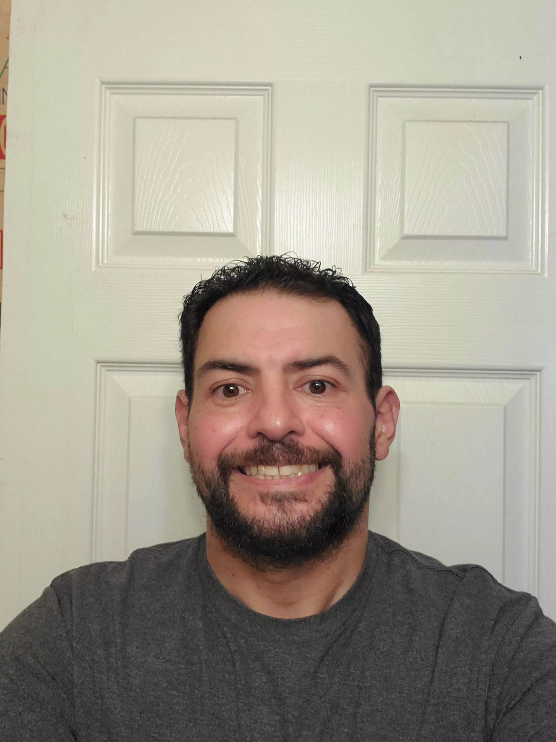 Obligatory new haircut selfie posted by el-oso-mago