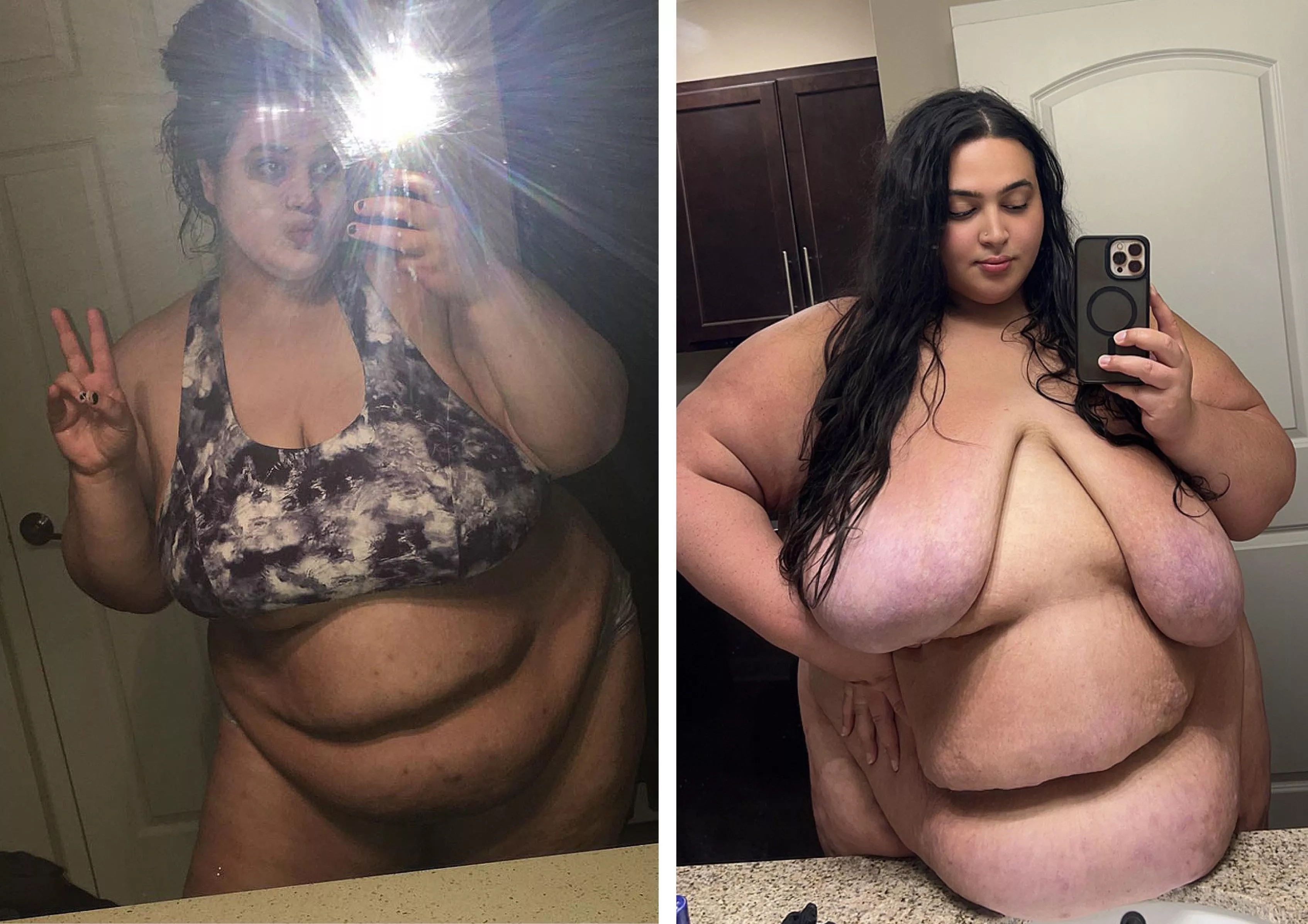 Only a difference of a few years 🫢 posted by TheBigAssBBW