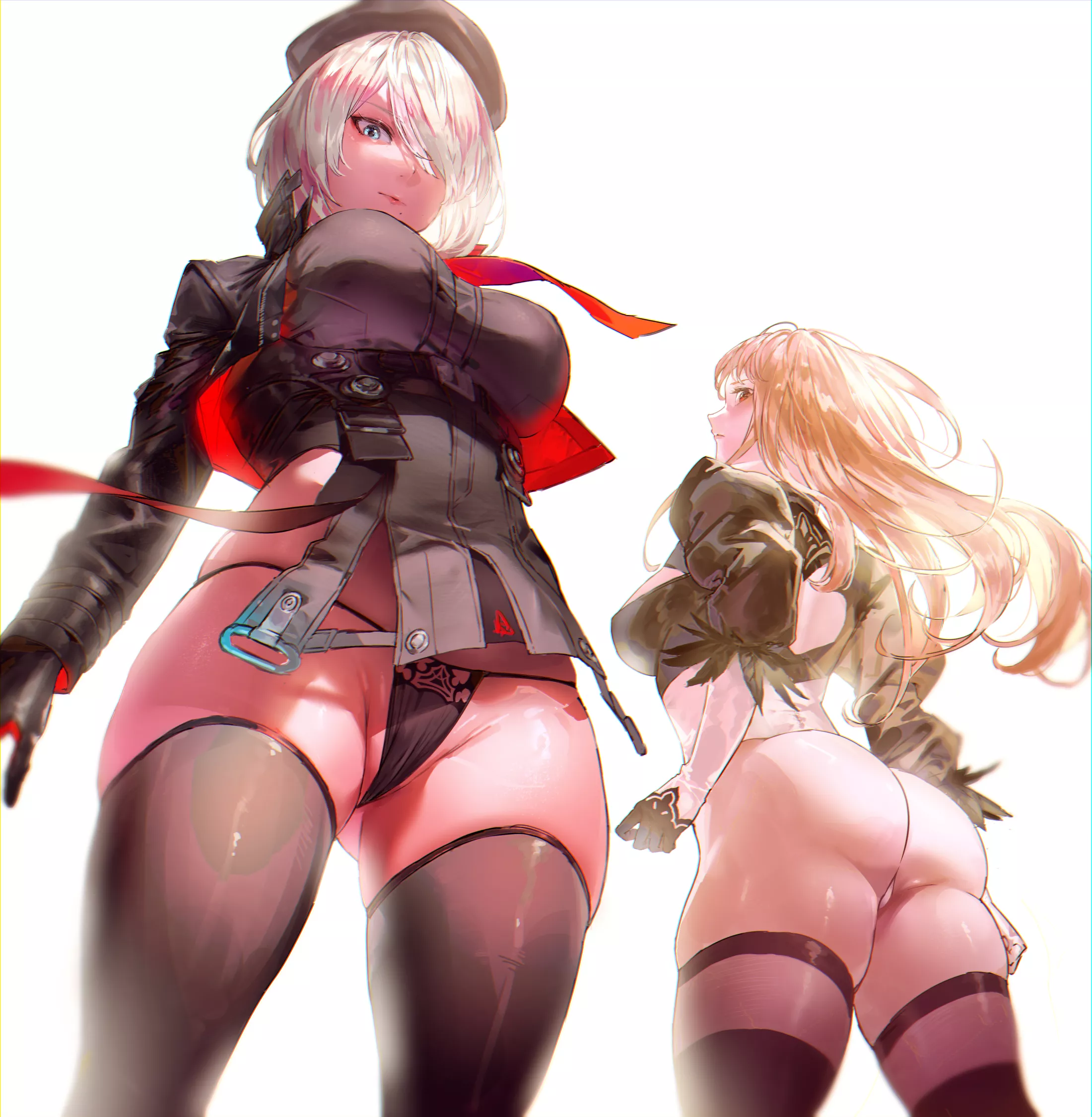 Rapi and 2B [Nikke x Nier Automata] posted by xSaviour_N