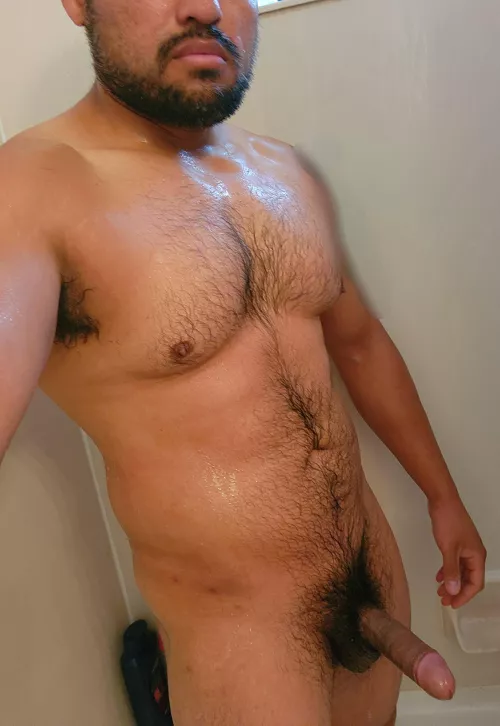 Shower selfie [m] by downnbrown
