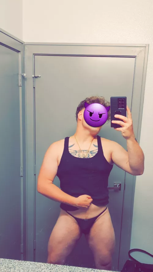 Thongs and Thighs 😈🤜 by Pup_Incubus