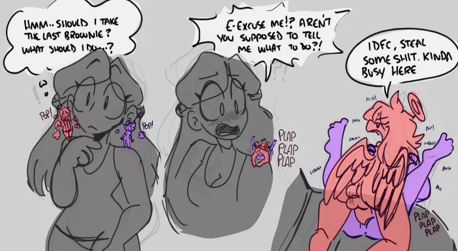 Wait, aren't you supposed to be the good one? (CorruptedCryptid) by Successful_Economy95