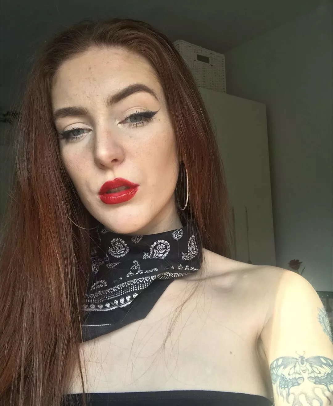 Yeah, she listens to metal. posted by RedheadsWithBedhead