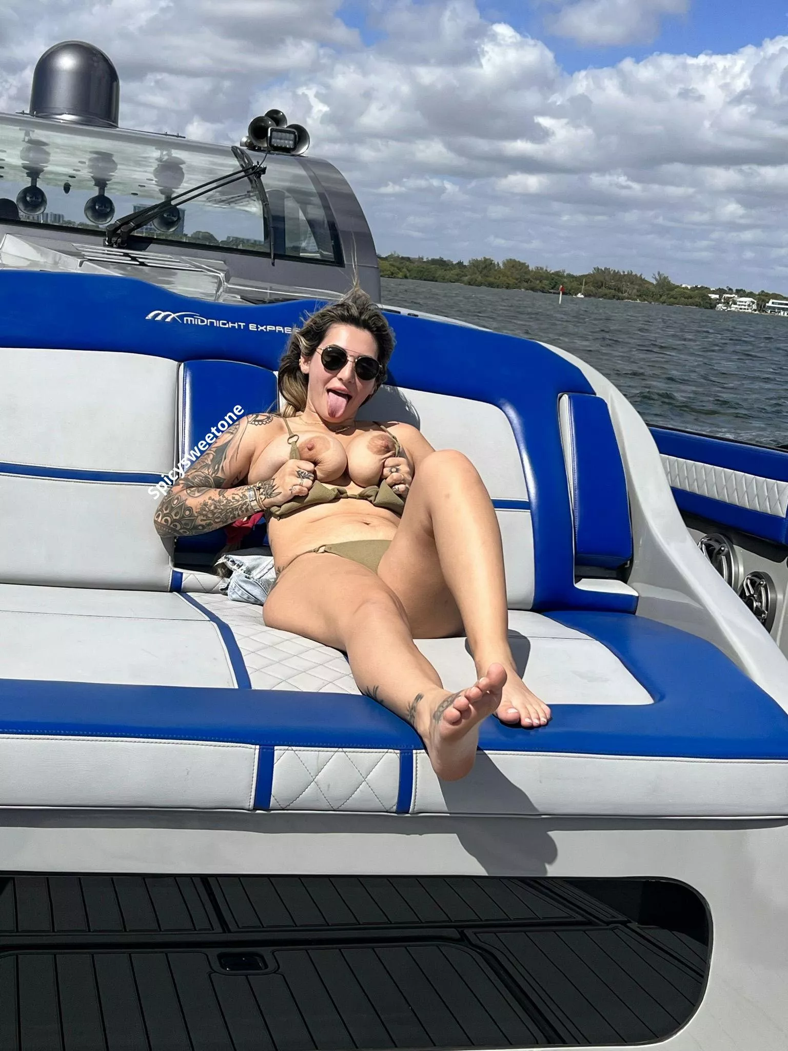 Cum follow us around posted by Spicysweetone