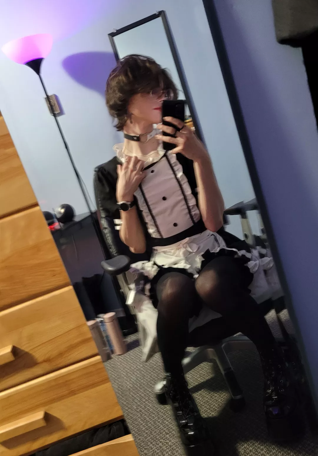 do I look cute🥺 posted by mikablegh