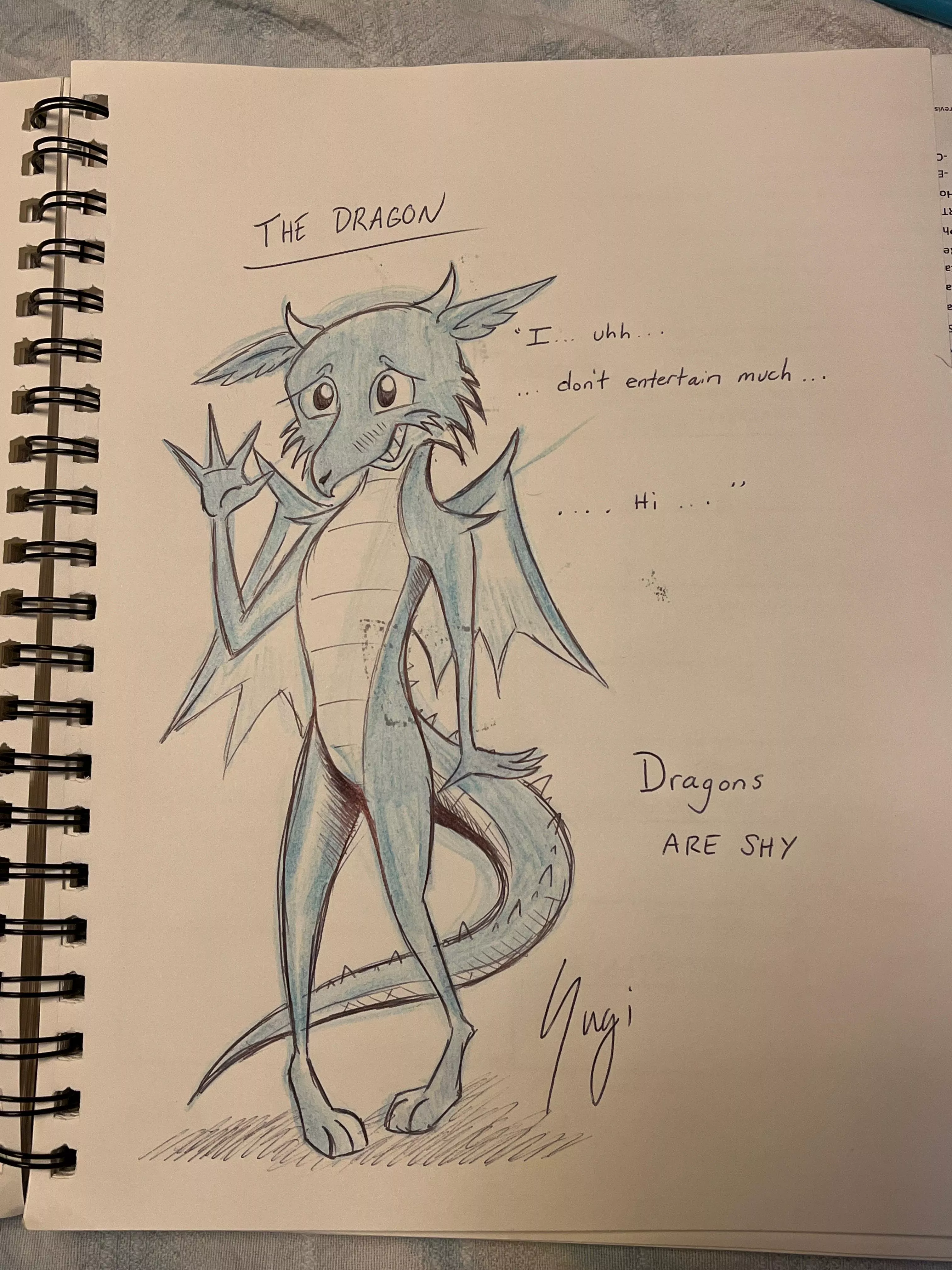Dragon Facts comic 2024 - concept art posted by Adventurous_Ice5035