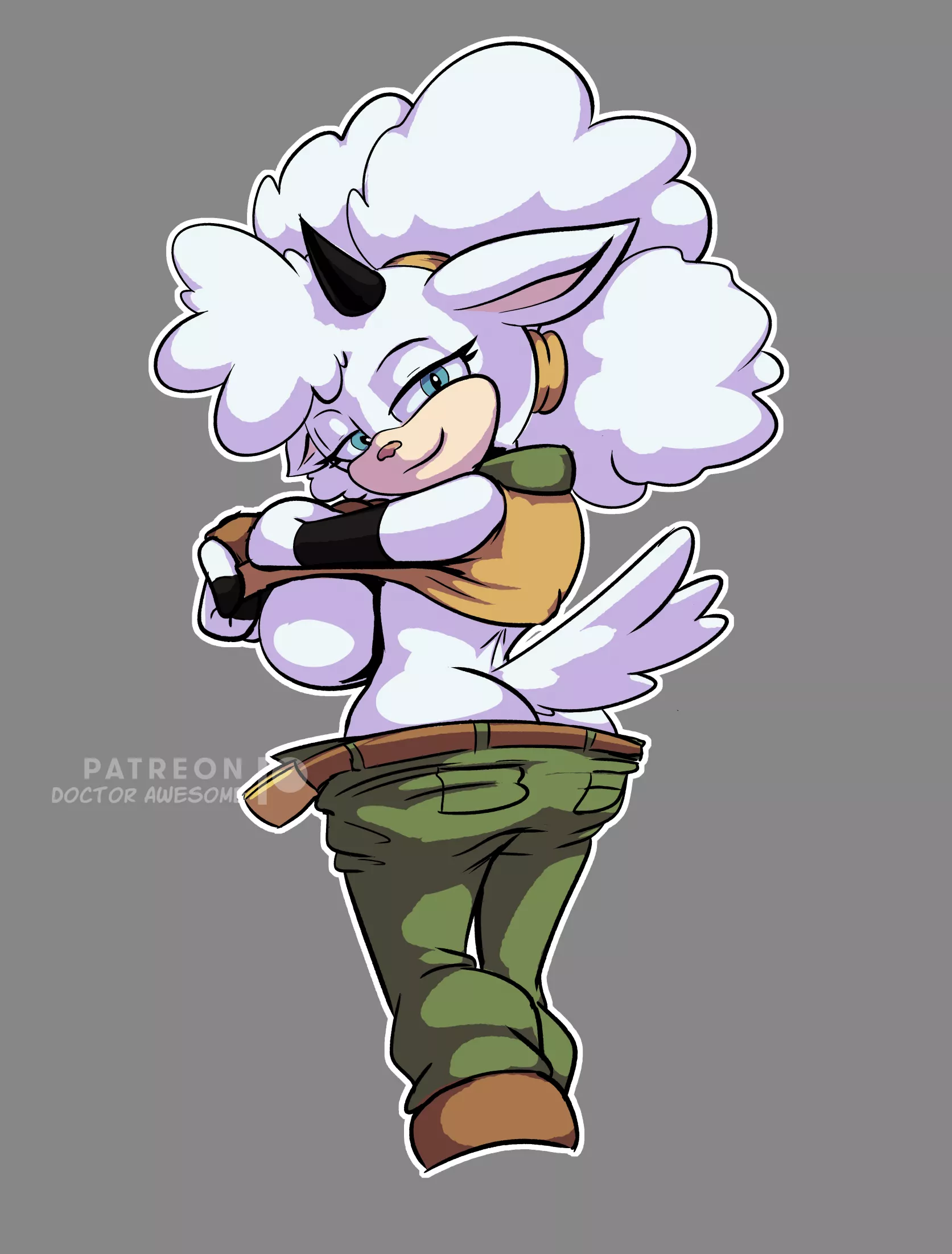 Happy Sonic Anniversary Lanolin (Artist:TheBigBadWolf01/DoctorAwesome) posted by White-Whiskey