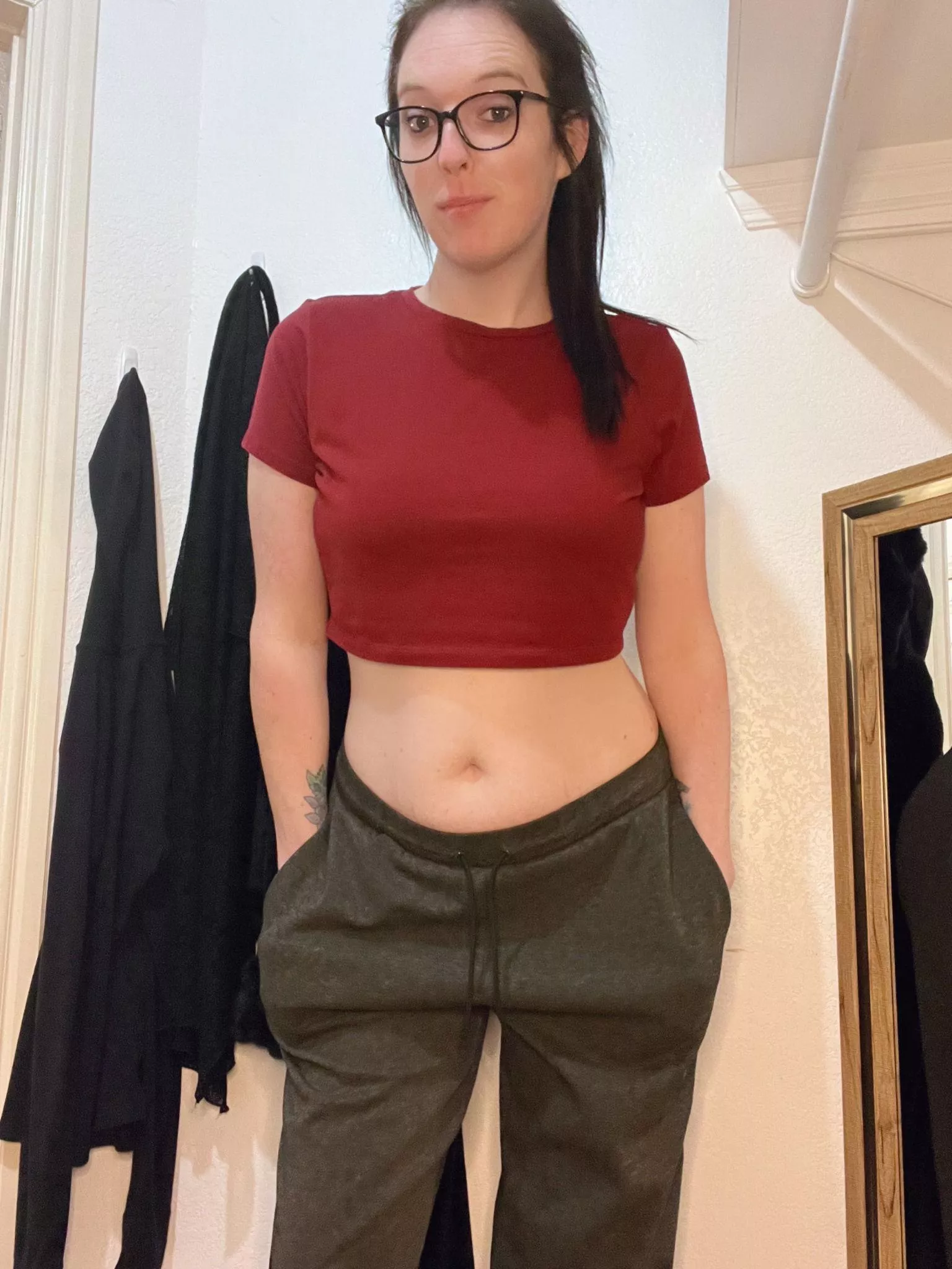 I love how these glasses frame my face posted by Bare_foot_sole