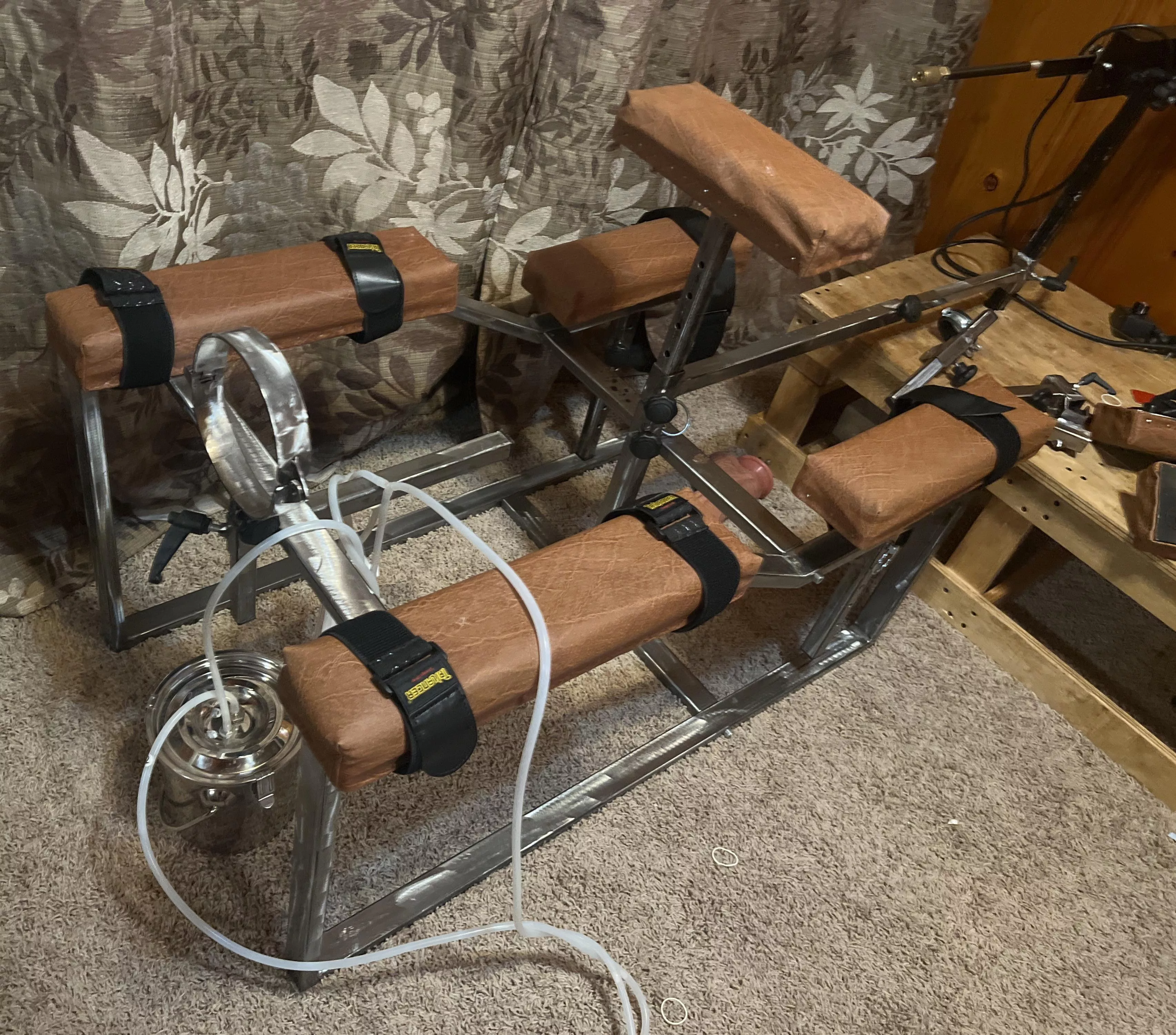 I’d love to be hooked up to a milking machine just like this one posted by Addycheer1020