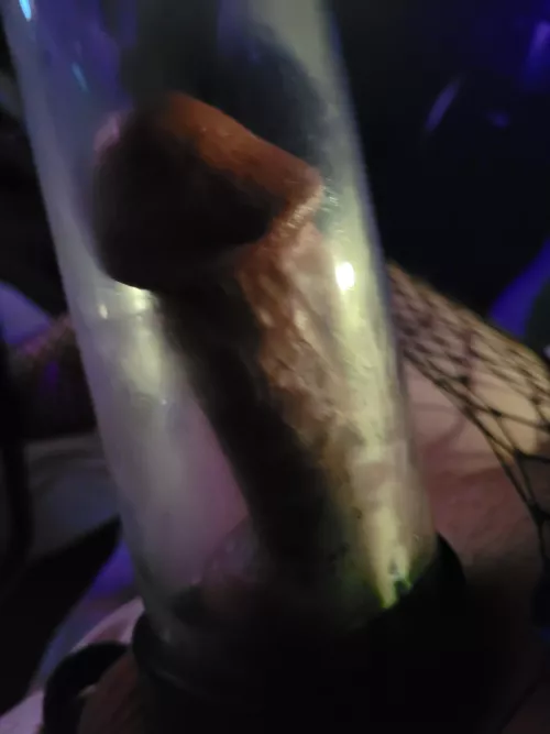 Love the feeling of the warm blood getting pumped in there!! by Sexynite690