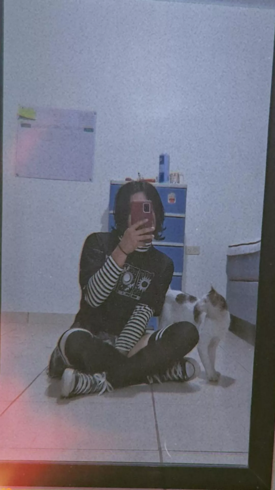 My cat and I 💞 posted by SrHatcher