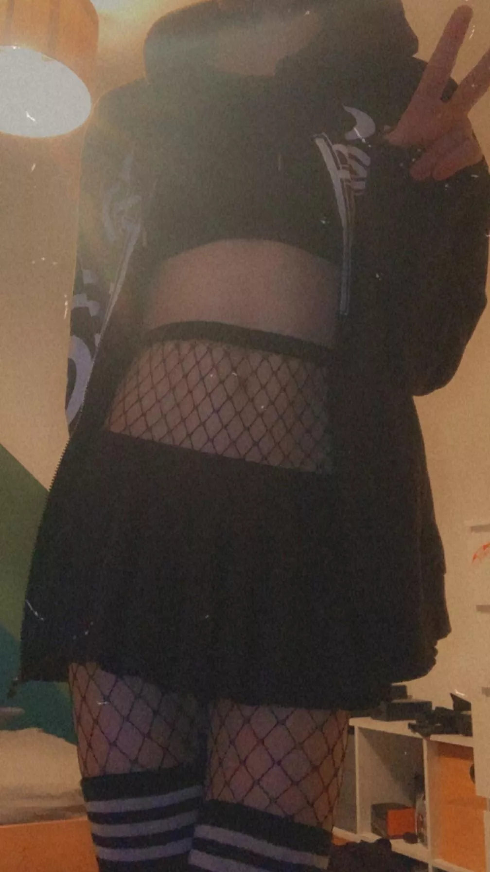 So apparently this is how you wear fishnets, what do you guys think? posted by WeakToJazz