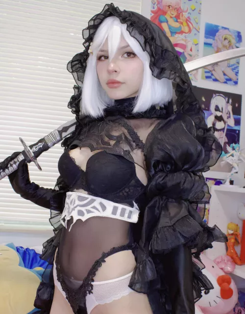 Wedding 2b cosplay 🖤 by me (@berryyparfait) by OneSignificance5093