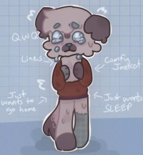 A lil guy that hates presentations by Forward_Grass_7026