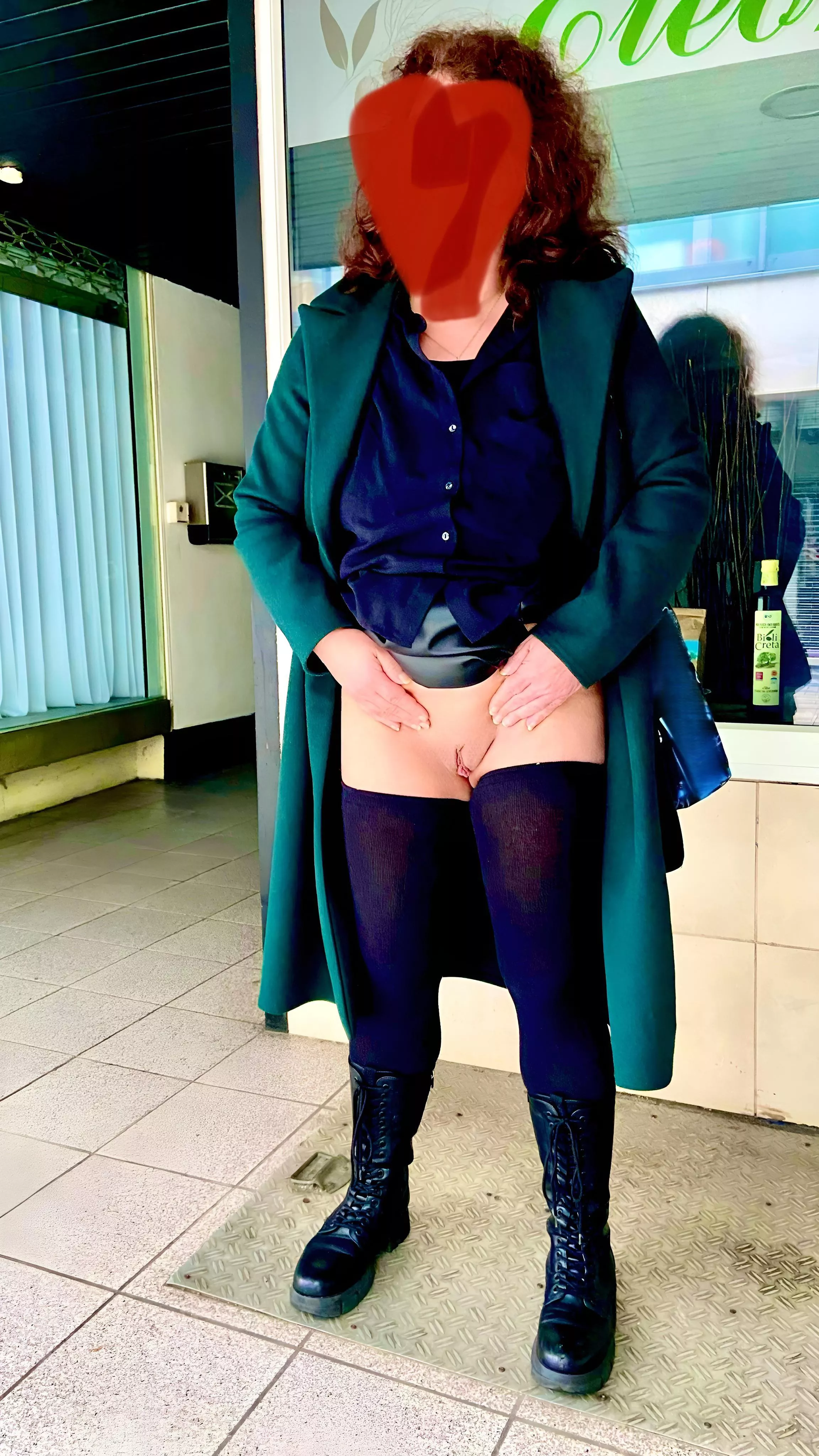 (F54) in the shopping mile posted by NudeInPublicMilf