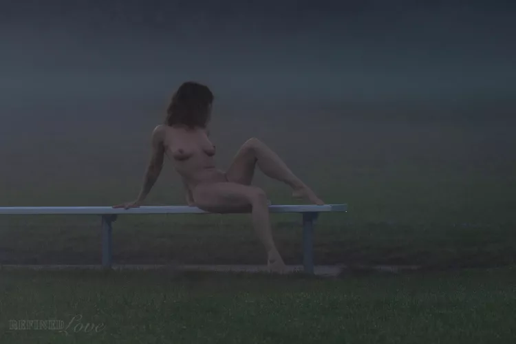 From earlier this morning - streaking on a misty pitch by refined-love