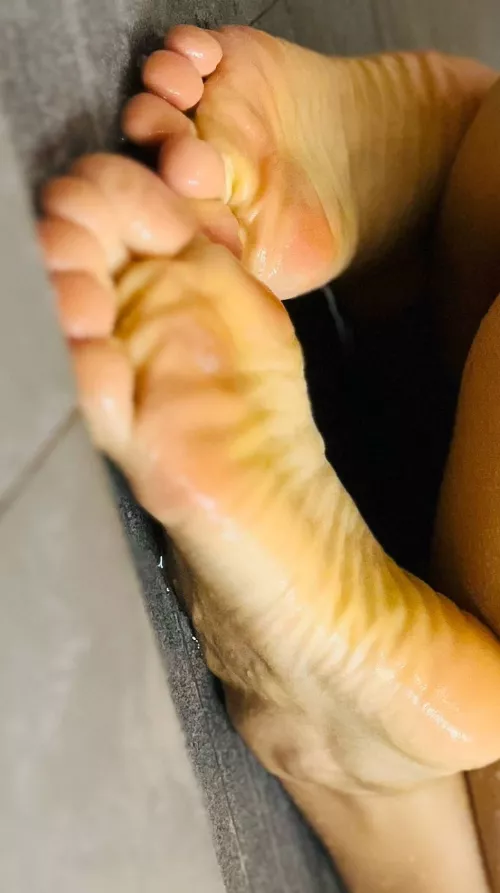 I'll use these feet to drive you wild by CleanlyLayman844