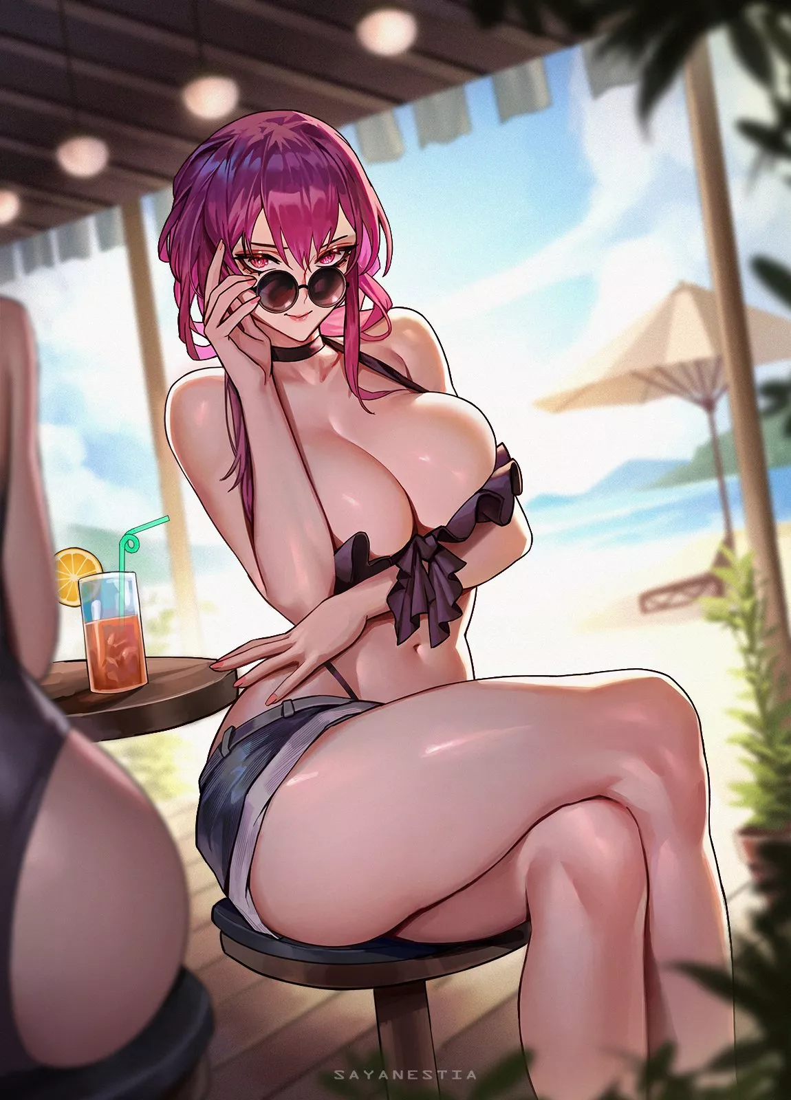 Kafka Beachside Beauty (Sayanestia ) [Honkai] posted by Seaquences