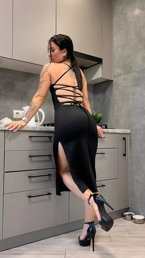 love the back view of this dress by Efficacious_Two_