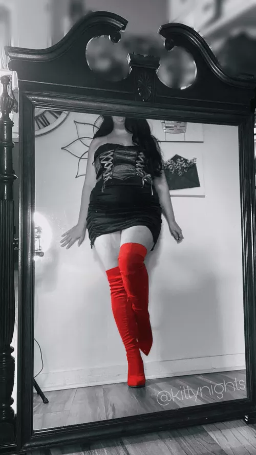 Me in these boots is all you need by KittyNights