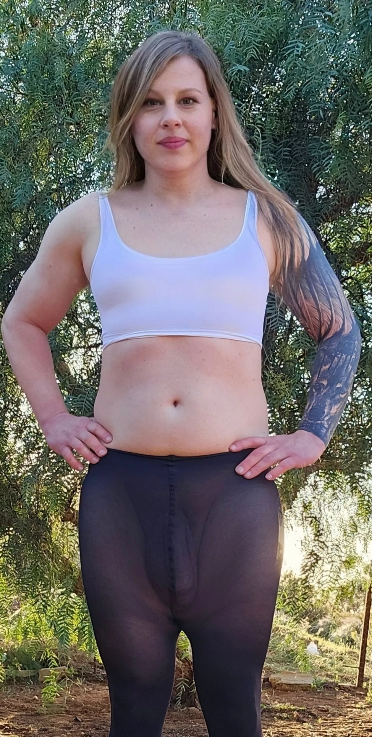 Pull my tights off and make me get hard posted by Confident_Job3305