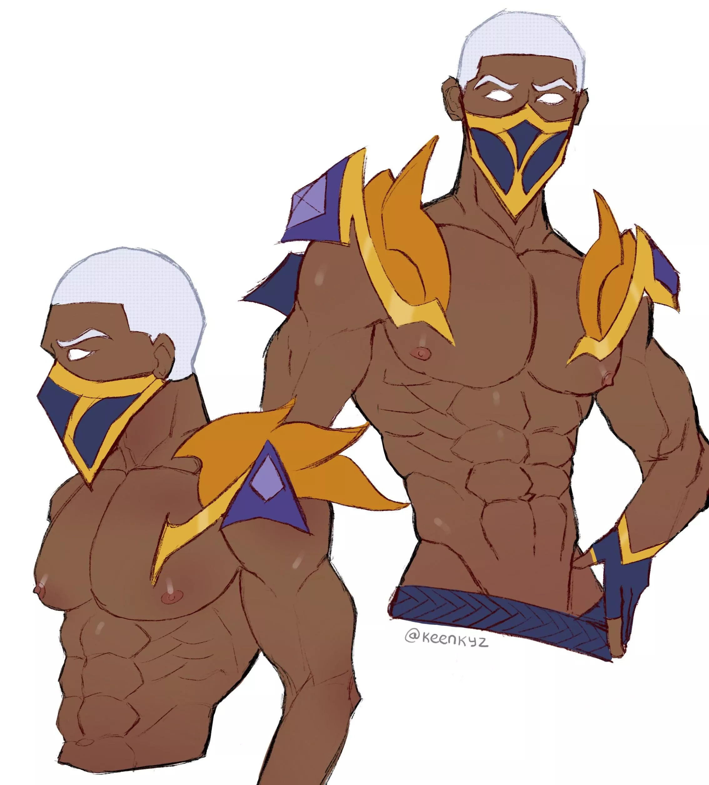 Pyke from LOL (@keenkyz) posted by keenthek