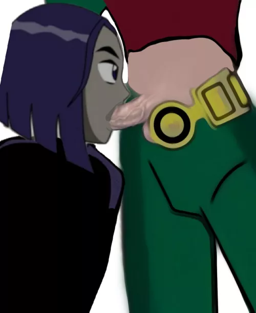 Raven giving head (matt36lack) by matt36lack